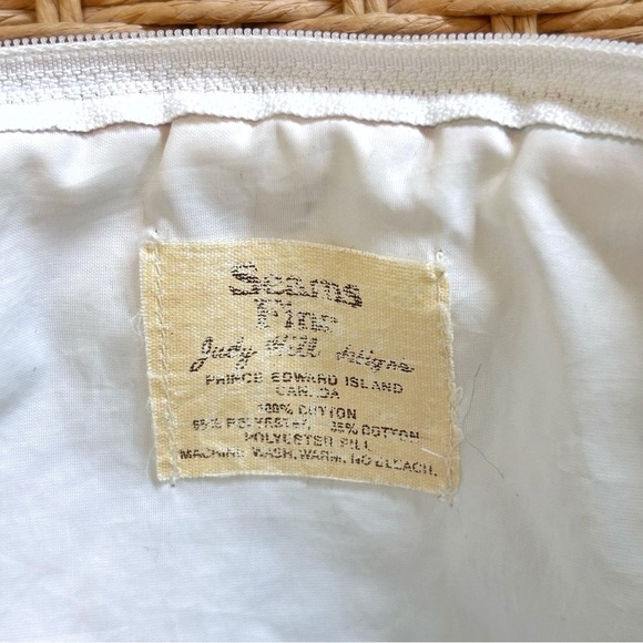 Vintage Cotton Quilted Makeup/Travel Bag | Patchwork Floral - Picture 6 of 7